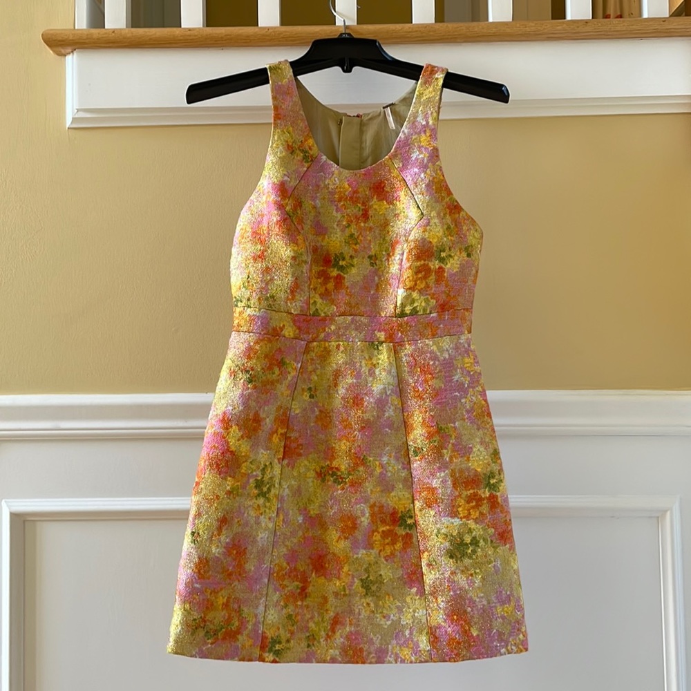Free People beautiful brocade dress